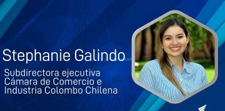 Stephanie Galindo, subdirectora ejecutiva de la Cámara de Comercio e Industria Colombo Chilena