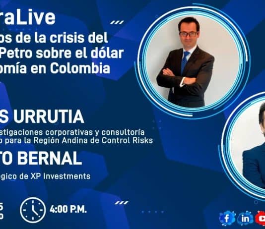 Nicolás Urrutia, de Control Risks y Alberto Bernal, de XP