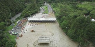 Crisis en vía Bogotá Villavicencio en Quetame