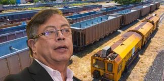 Gustavo Petro y plan de ferrocarriles en Colombia