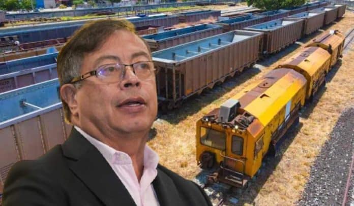 Gustavo Petro y plan de ferrocarriles en Colombia
