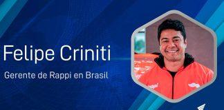 Nuevo gerente de Rappi en Brasil