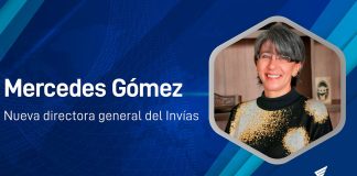 Nueva directora general del Invías, Mercedes Gómez