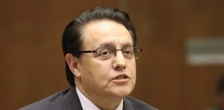Fernando Villavicencio candidato a la presidencia de Ecuador
