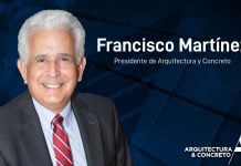 Francisco Martínez, presidente de Arquitectura y Concreto