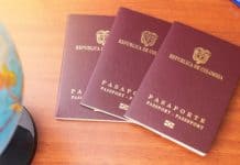 Pasaporte exento en Colombia