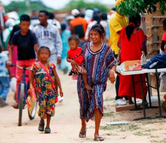 Comunidades Wayuú en Colombia