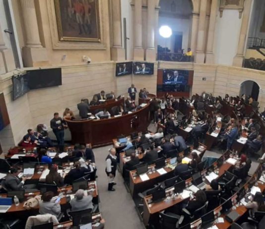 Así avanza el primer debate del presupuesto general de la nación.