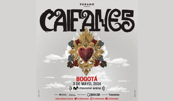 Caifanes dará su gira en Colombia en mayo de 2024.