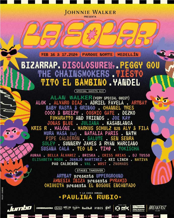 La Solar anunció su line up oficial para 2024