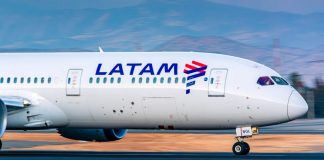 Latam Airlanes Colombia