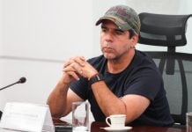 Alex Char alcalde de Barranquilla en reunión en Casa de Nariño