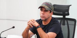 Alex Char alcalde de Barranquilla en reunión en Casa de Nariño