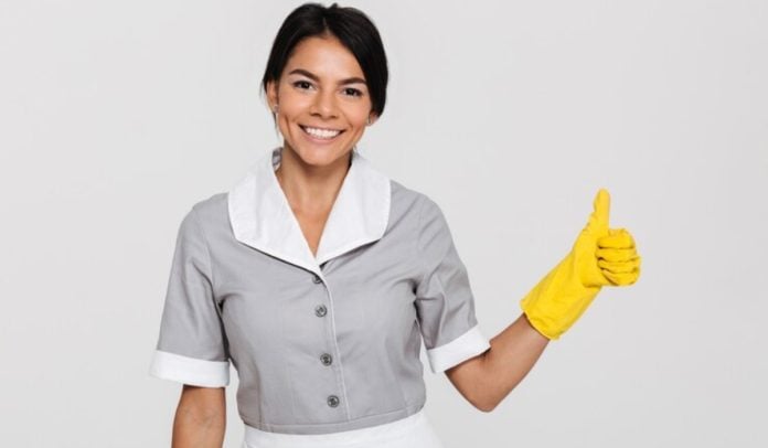 Contrato de una empleada doméstica en Colombia