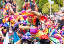 Carnaval de Negros y Blancos en Colombia.