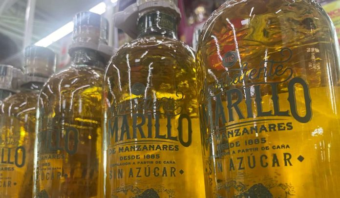 Aguardiente Amarillo Manzanares