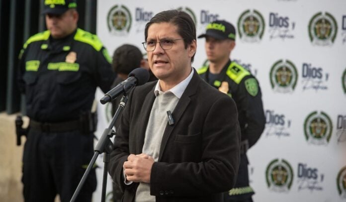 Secretario de Seguridad de Bogotá, Cesar Restrepo: