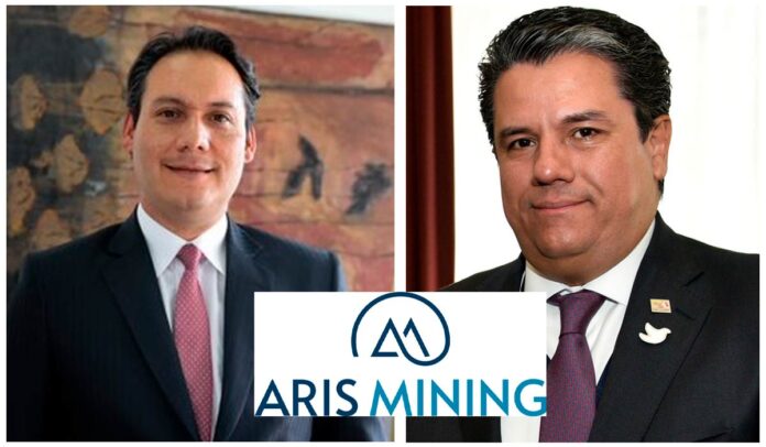 Germán Arce y Gonzalo Hernández llegan a Aris Mining como miembros independientes de su Junta Directiva