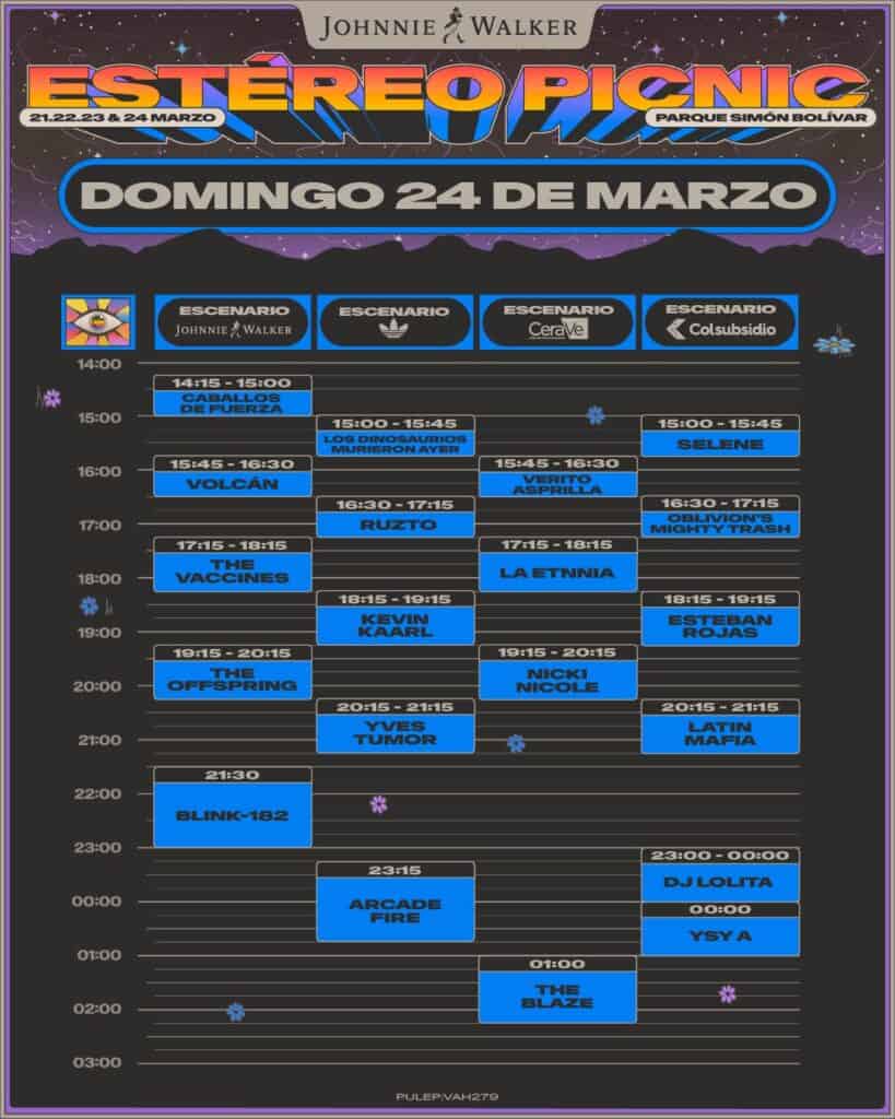 Est Reo Picnic Por D As Estos Son Los Horarios Del Festival