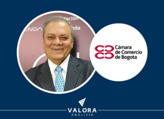 Ovidio Claros, presidente de la Cámara de Comercio de Bogotá