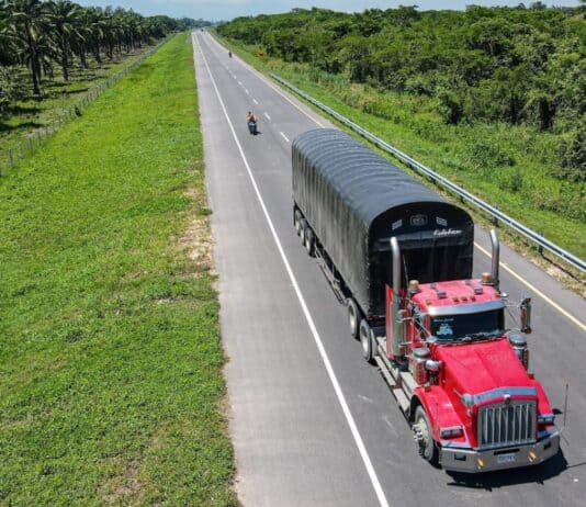Transporte de carga por carretera en Colombia