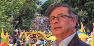 Presidente Gustavo Petro y marchas