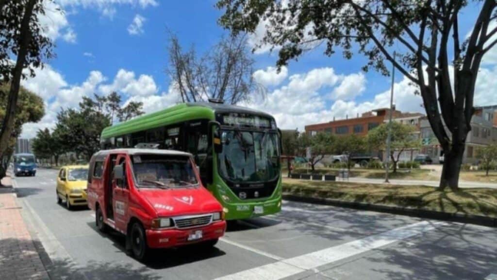 Precio del transporte público en Colombia