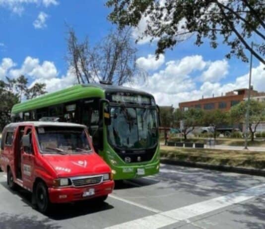 aumento de precio de buses intermunicipales en Colombia