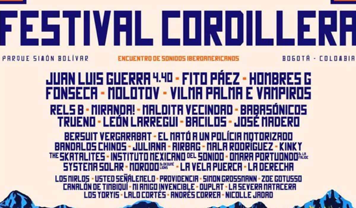 Festival Cordillera 2024 Line Up List Daile Dulcine