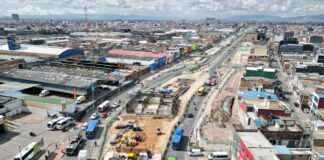 Obras TransMilenio Avenida 68