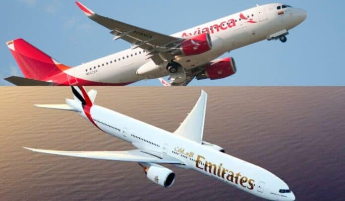 Avianca y Emirates