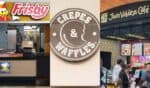 Frisby, Crepes & Waffles y Juan Valdez