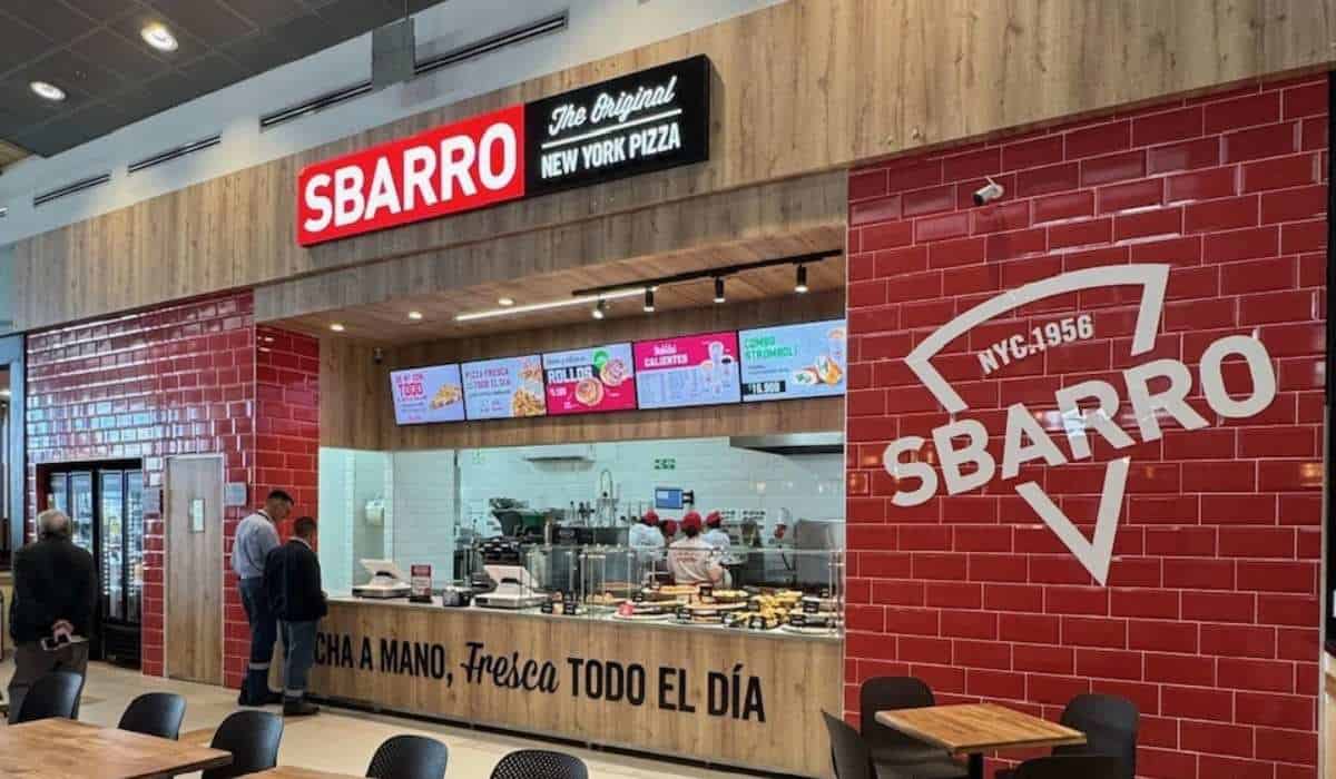 La marca de pizza Sbarro abre local en el Aeropuerto El Dorado