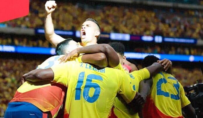 Hubo masiva asistencia de colombianos en la Copa América para el debut de la Selección Colombia.