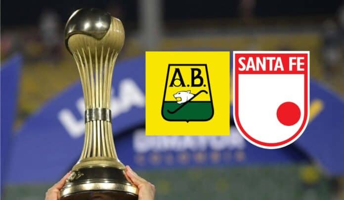 Final de la Liga Betplay entre Atlético Bucaramanga e Independiente Santa Fe