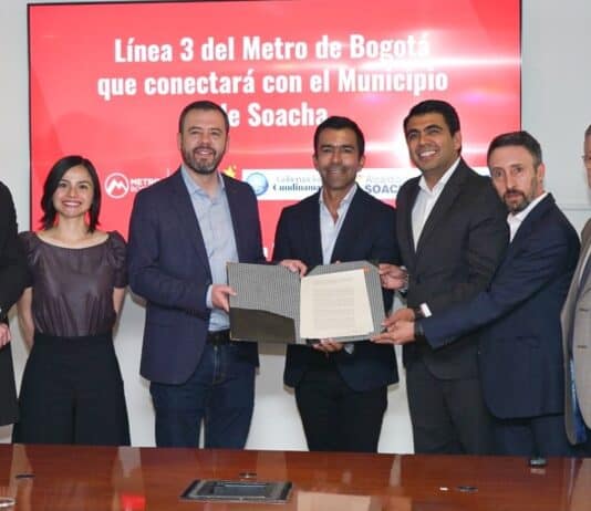 Línea 3 del metro de Bogotá conectará con el municipio de Soacha