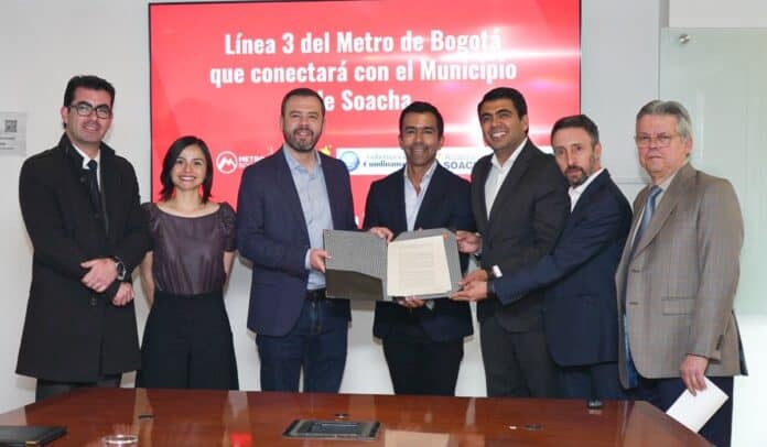 Línea 3 del metro de Bogotá conectará con el municipio de Soacha