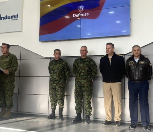 Rueda de prensa del Ministerio de Defensa