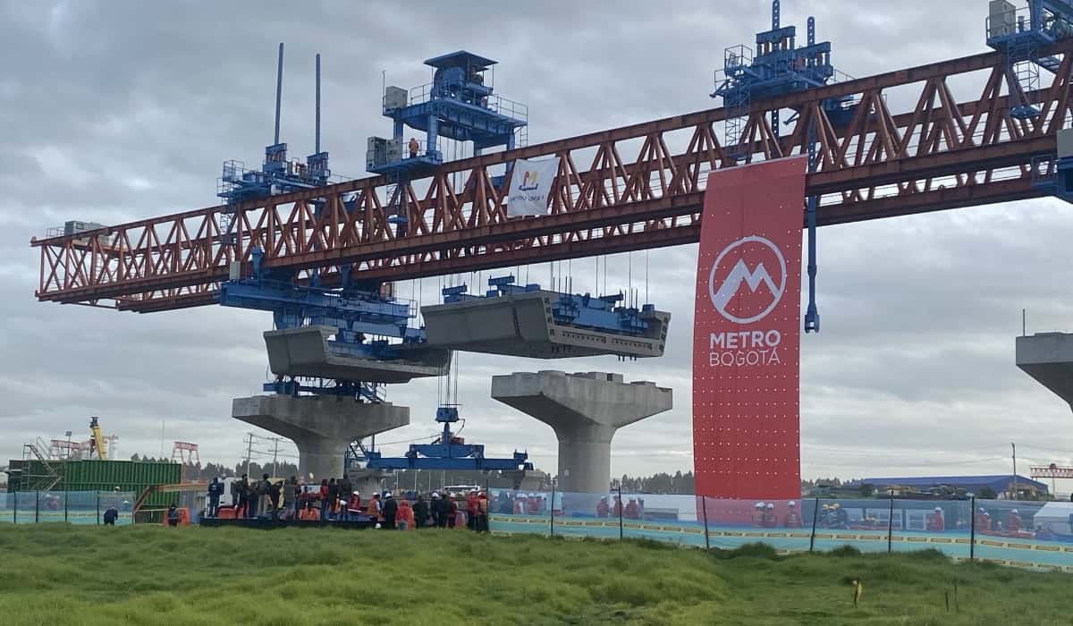 Así van los avances de la construcción de la Línea 1 del Metro de Bogotá en la Av Caracas