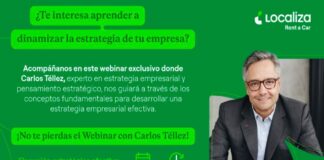 Foto: Webinar de Localiza Rent a Car con Carlos Téllez/Cortesía