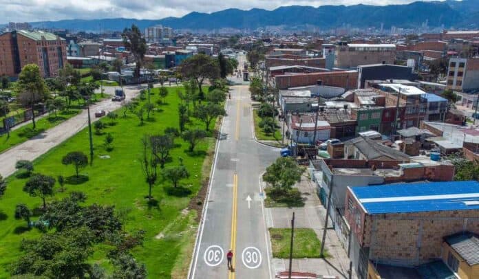 La Avenida Ferrocarril del Sur fue entregada en Kennedy, Bogotá,