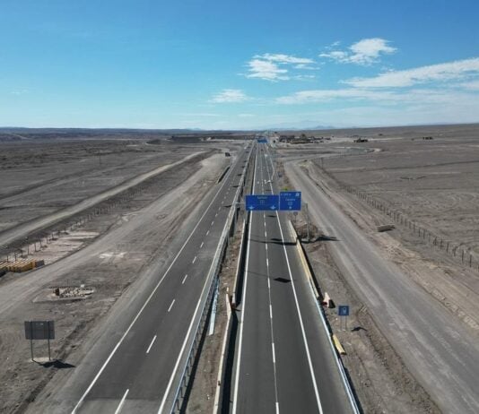 ISA alista operación de la Ruta del Loa, proyecto vial en Chile