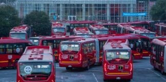 Nueva licitación de buses eléctricos e híbridos de TransMilenio.