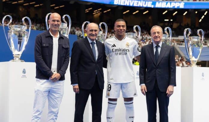 Kylian Mbappé fue presentado en el Real Madrid, esto cuesta su camiseta