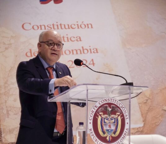 presidente de la Corte Constitucional, José Fernando Reyes