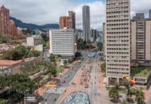 Carrera séptima en Bogotá