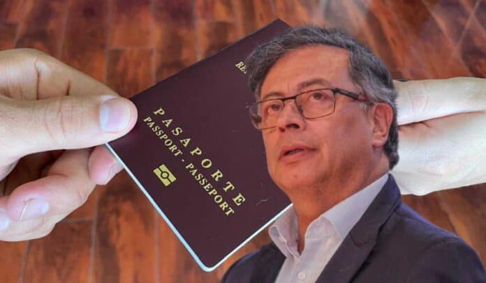 Precio del pasaporte de Colombia