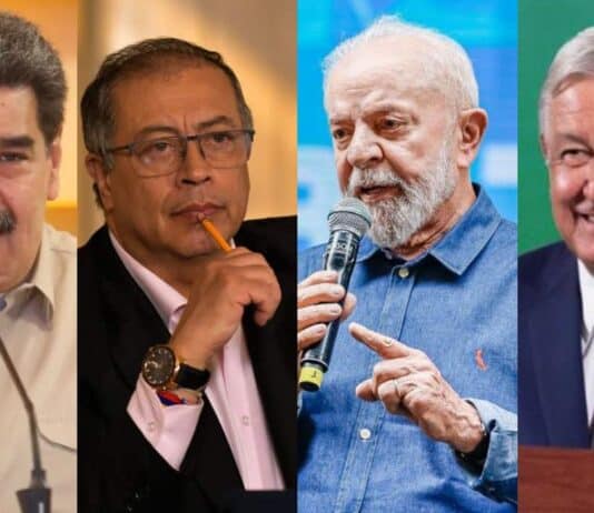 Maduro, Petro, Lula y AMLO