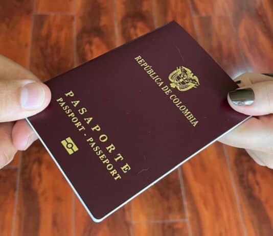 Pasaporte de Colombia