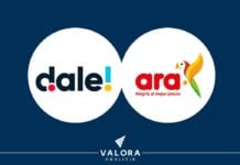 dale! hizo una alianza con tiendas Ara para realizar compras